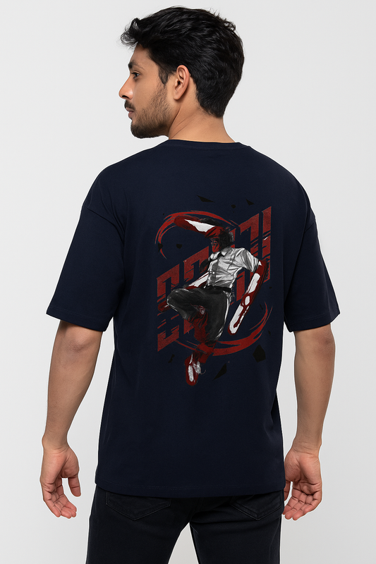 Chainsaw Man – Anime Oversized Tee